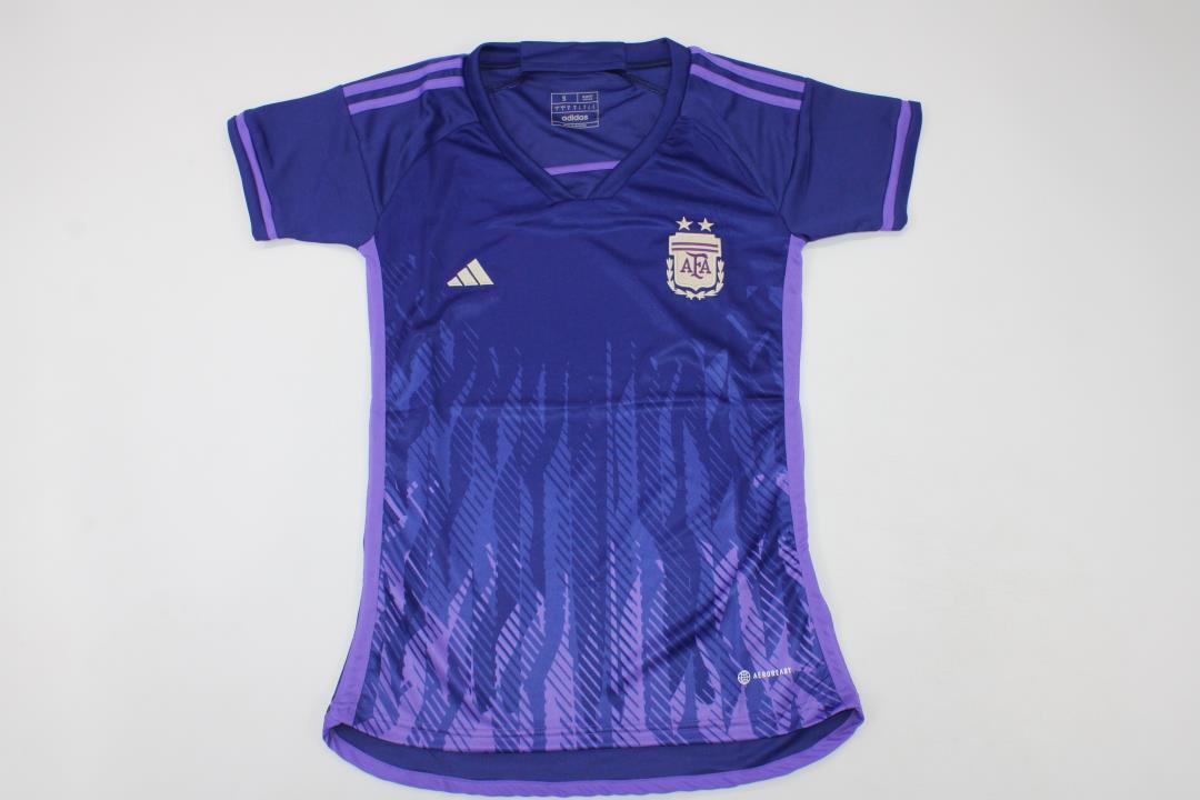 AAA Quality Argentina Woman 2022 World Cup Away Jersey